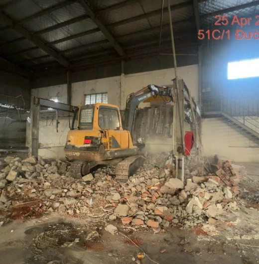 Tháo dỡ công trình-Giải pháp Tháo dỡ công trình tại Long An – Đáp ứng tốt | Tiếp nhận nhanh