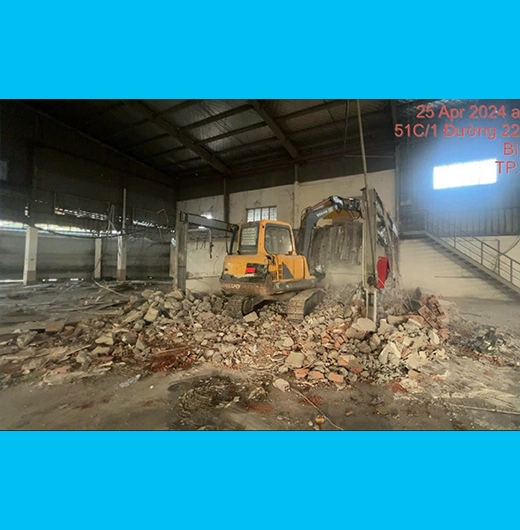 Tháo dỡ nhà kho-Dịch vụ Tháo dỡ nhà kho tại Bình Dương – Tiết kiệm | Tiếp nhận nhanh